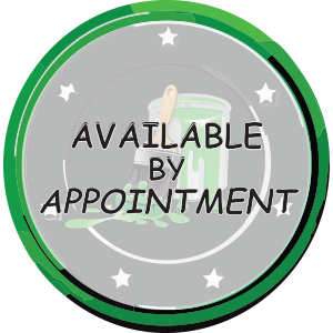 Available by Appointment badge
